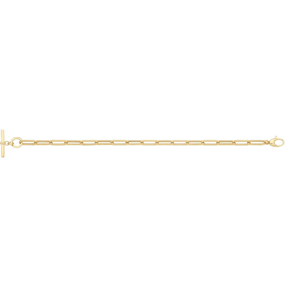 T Bar Necklace and Bracelet Set 9ct Yellow Gold 375 Hallmark British Made