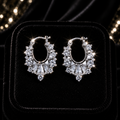 Classic Creole Earrings Sterling Silver 925 Hallmarked British Made Brand New