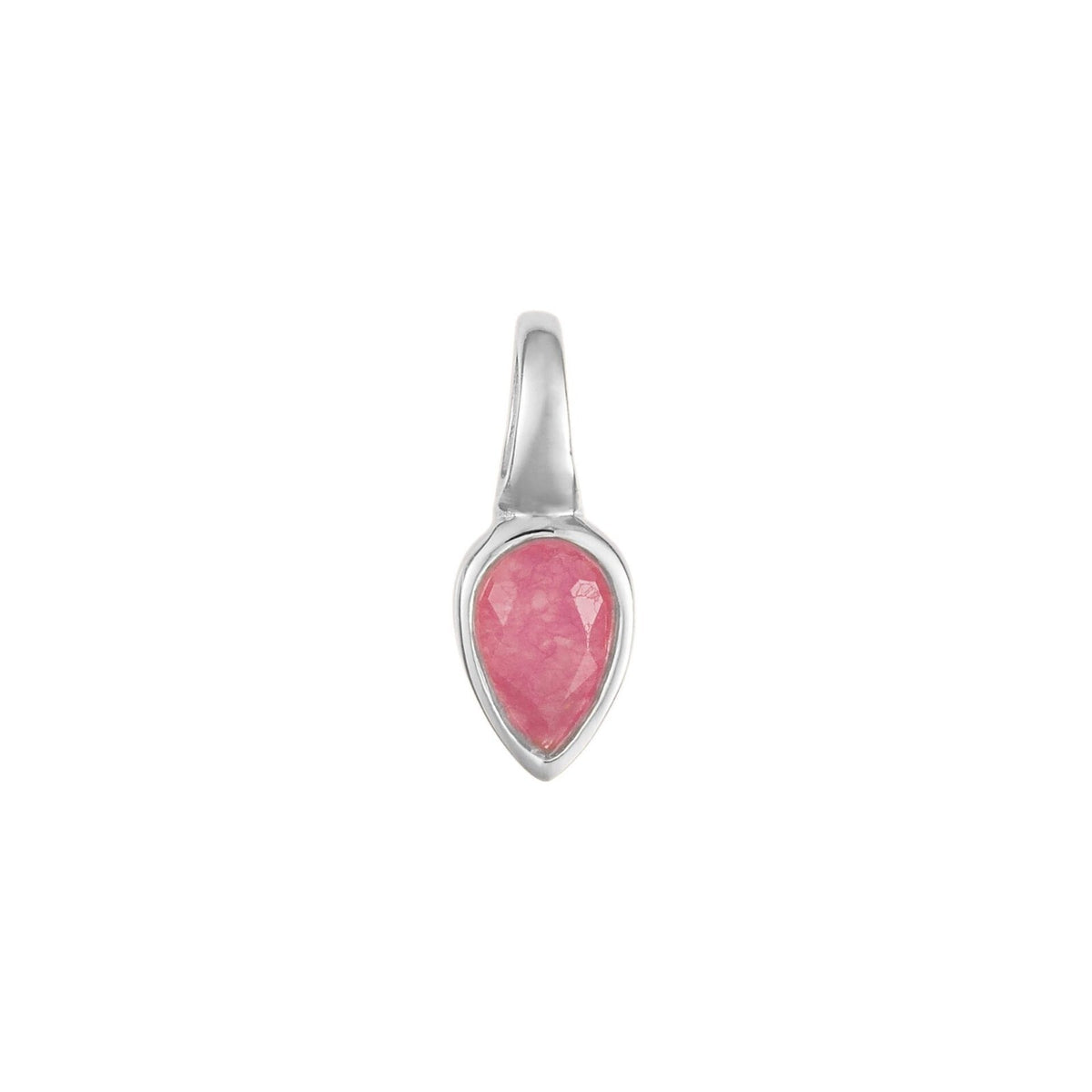 Semi Precious Birthstone Pendant Sterling Silver 925 Hallmarked All Months