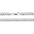 Sterling Silver Cuban Chain British Made 925 Hallmarked  22" Weight 75 g