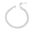 Multi Strand Bead Bracelet Sterling Silver 925 Hallmarked Brand New Boxed