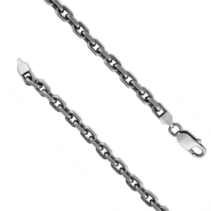 Gents Solid Sterling Silver Anchor Chain Bracelet British Made 925 Hallmarked
