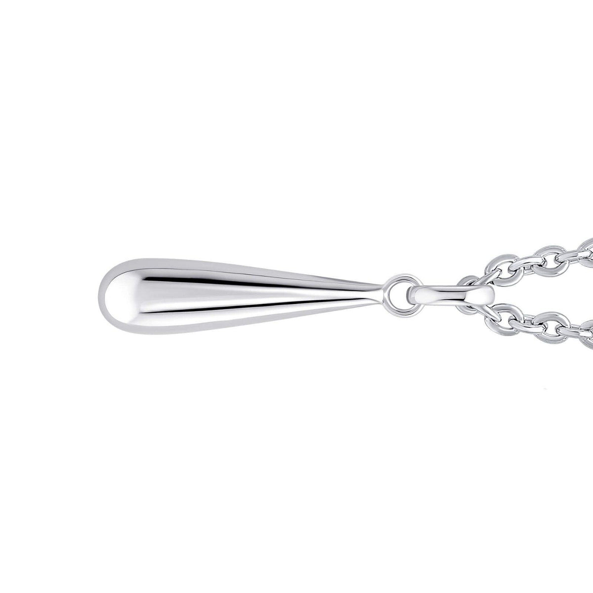 Teardrop Pendant Sterling Silver 925 Hallmarked All Chain Lengths British Made