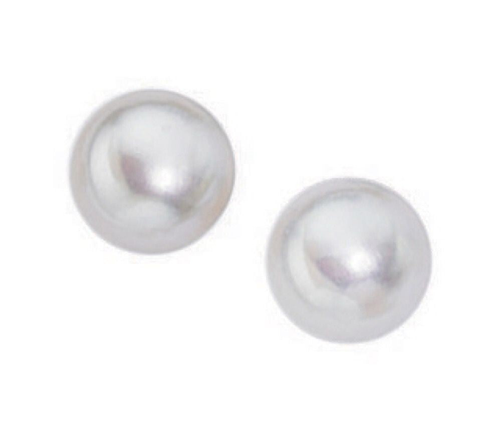 7mm Pearl Stud Earrings Sterling Silver 925 Hallmarked Brand New Boxed