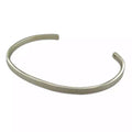 Plain Torc Bangle Sterling Silver 925 Hallmarked British Made Brand New