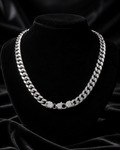 Sterling Silver Cuban Chain British Made 925 Hallmarked 22" Weight 142 g