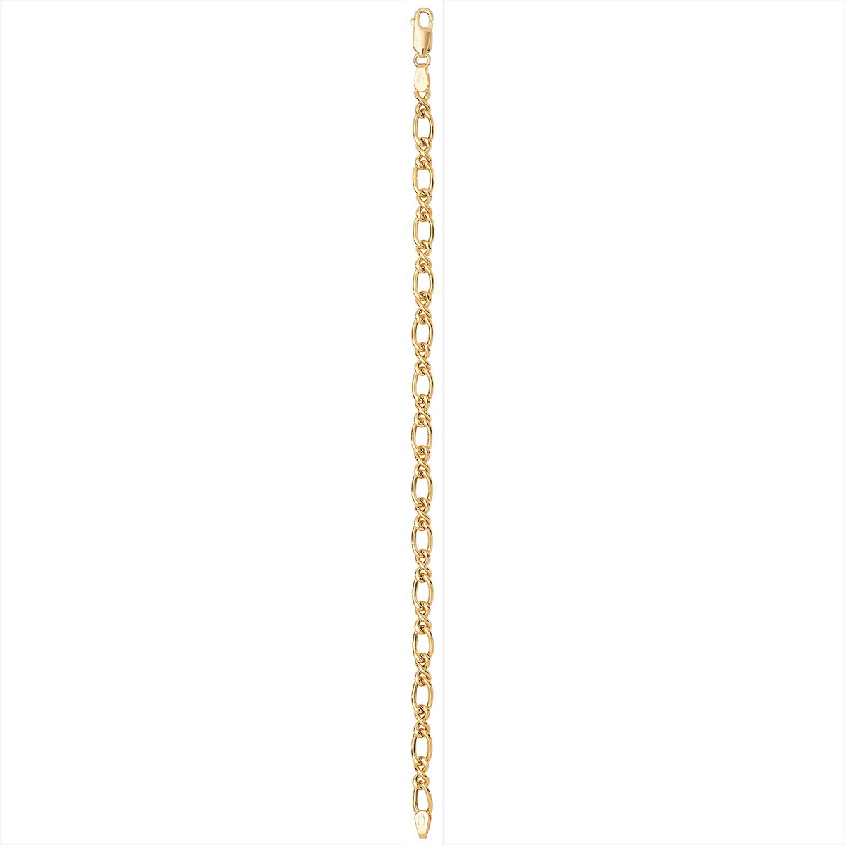 Oval Link Twist Bracelet 9ct Yellow Gold 375 Hallmarked British Made Brand New