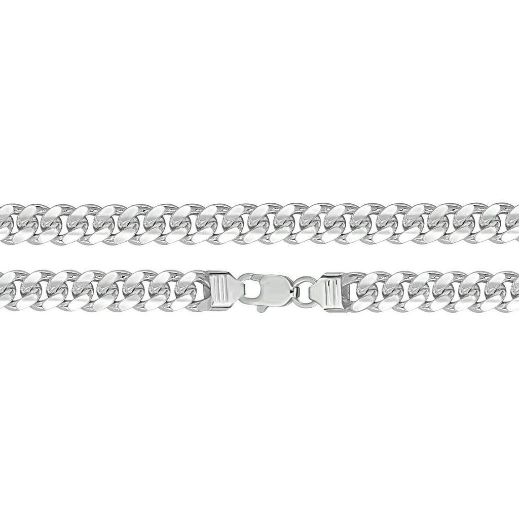Sterling Silver Cuban Chain British Made 925 Hallmarked  22" Weight 110 g