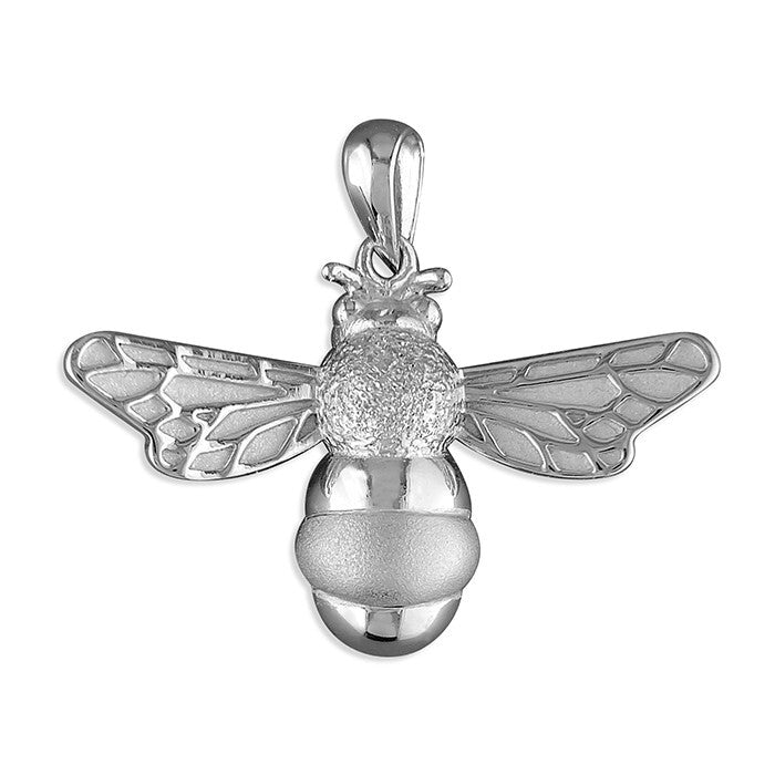 Bumble Bee Pendant Sterling Silver 925 Hallmarked All Chain Lengths
