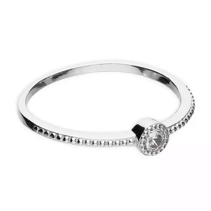 Milliegrain Band Ring Sterling Silver 925 Hallmarked British Made Size J - R