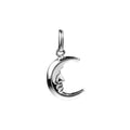 Moon Man Pendant Sterling Silver 925 Hallmarked All Chain Lengths Brand New