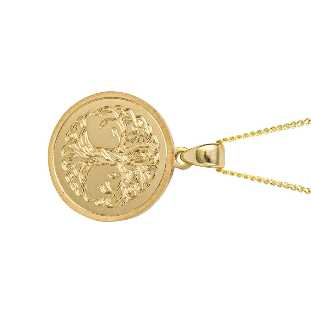Tree Of Life Pendant 9ct Yellow Gold 375 Hallmarked British Made Brand New Boxed