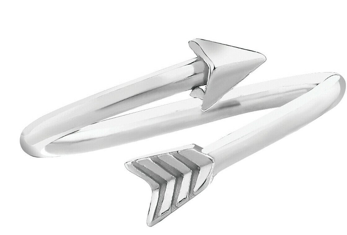 Sterling Silver Arrow Ring 925 Hallmarked Size I - T British Made