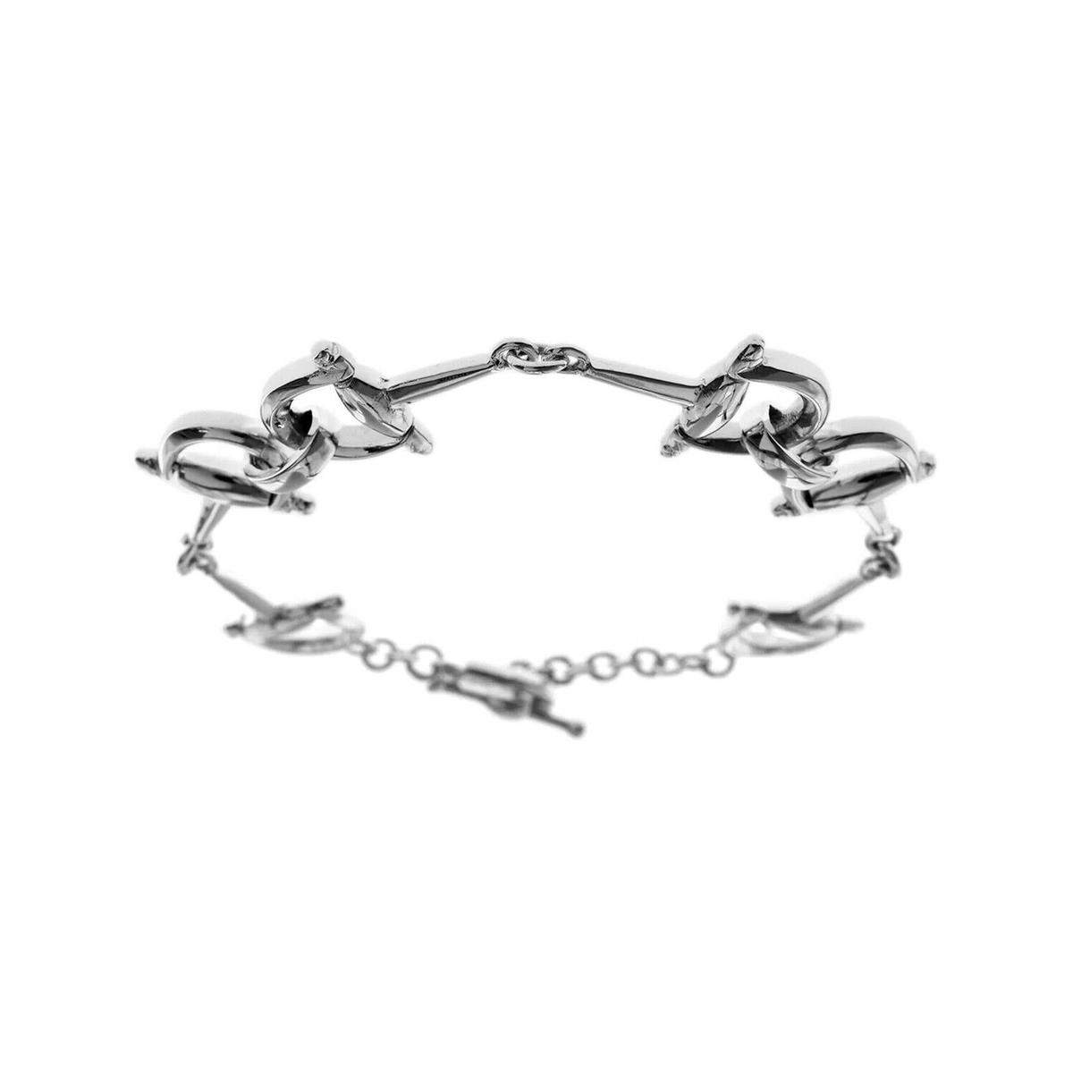 Triple Snaffle Bracelet Sterling Silver 925 Hallmarked Brand New Boxed
