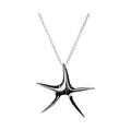 Starfish Necklace Solid Sterling Silver 925 Hallmarked British Made