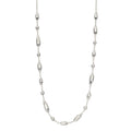 Flower Bud Chain Necklace Sterling Silver 925 Hallmarked Brand New Boxed