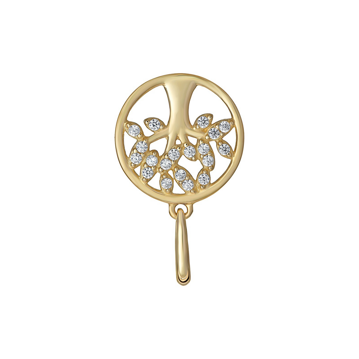 Tree Of Life 9ct Yellow Gold Pendant Hallmarked British Made All Chain Lengths