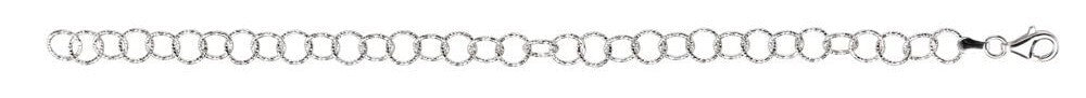 DC Chain Bracelet Sterling Silver 925 Hallmarked British Made Brand New Boxed