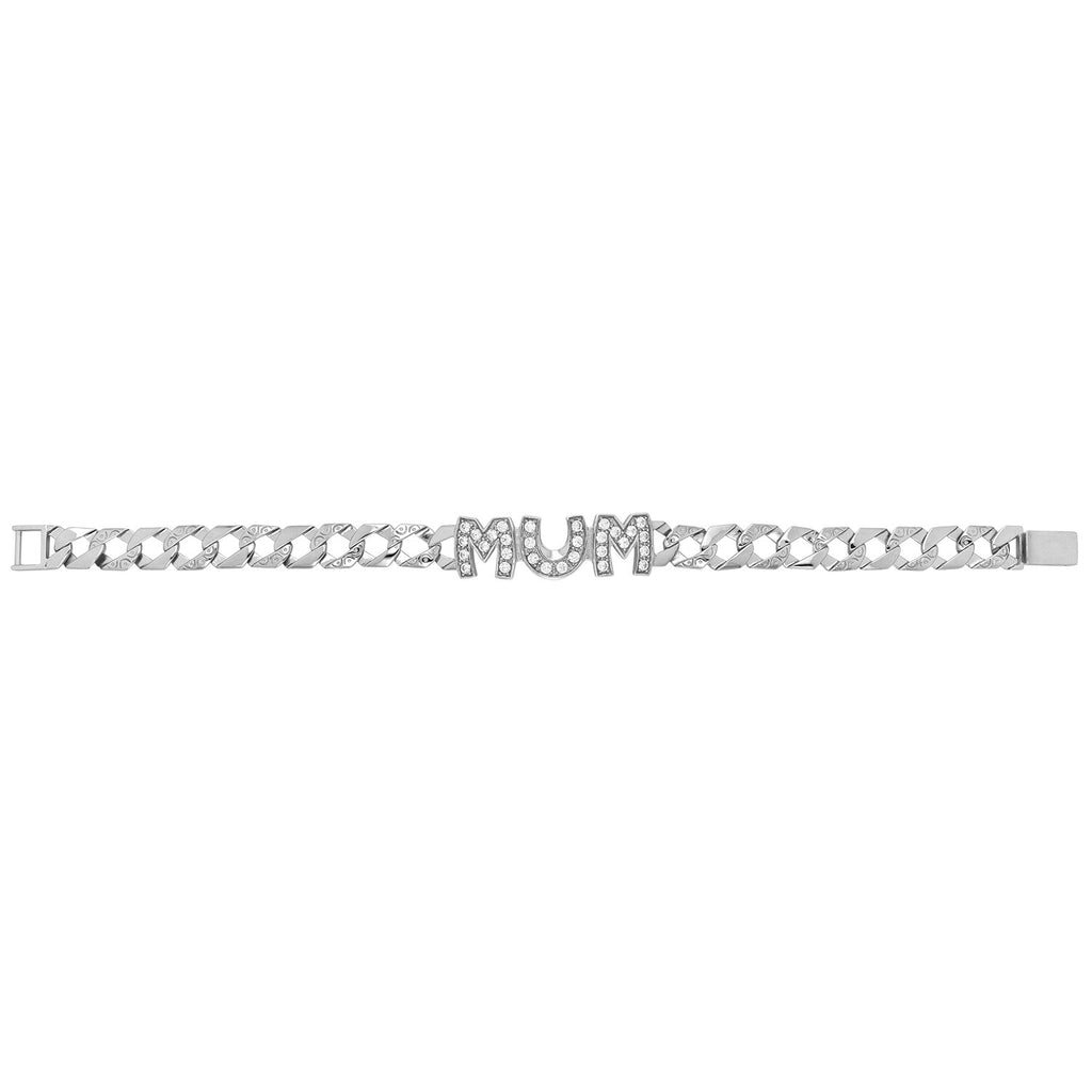 Mum Gemstone Bracelet Sterling Silver 925 Hallmarked British Made (Mothers Day)