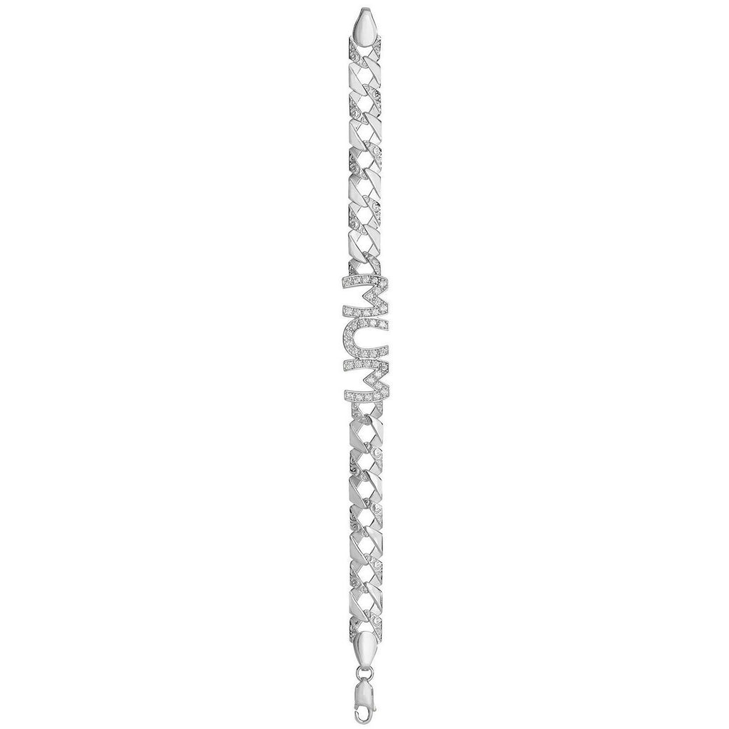 Mum Gemstone Bracelet Sterling Silver 925 Hallmarked British Made (Mothers Day)